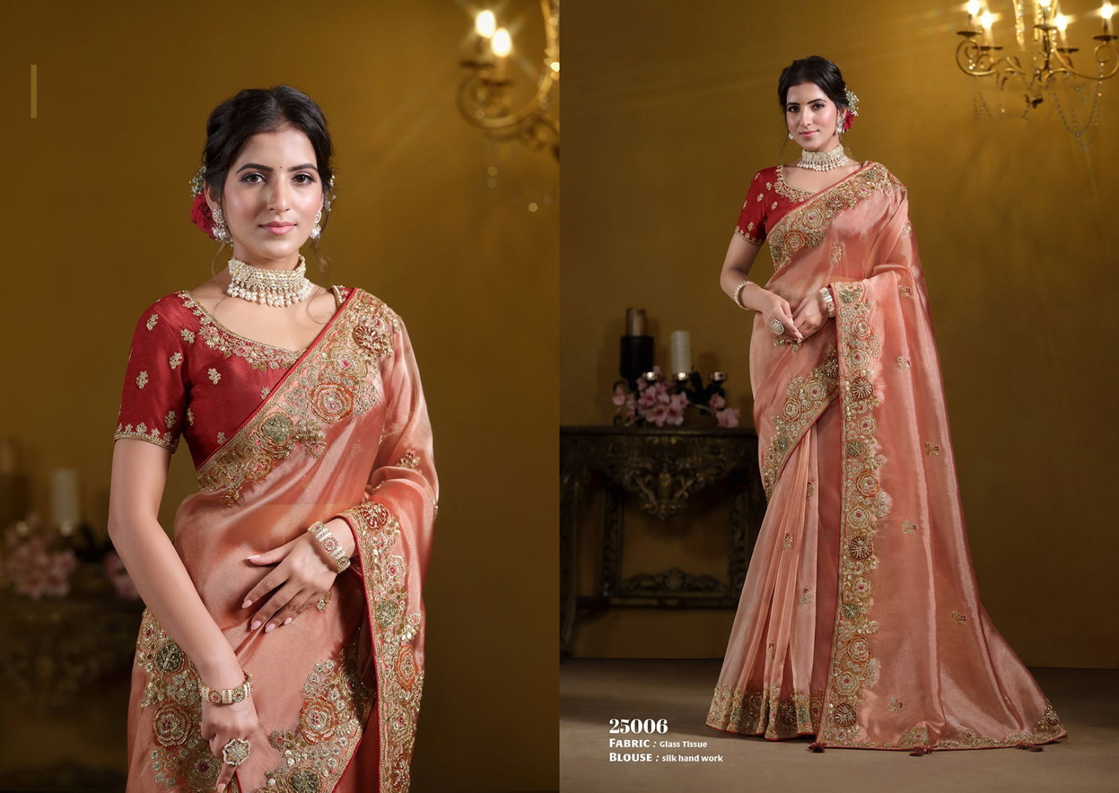 Rajasvi By Mahotsav Designer Wedding Wear Saree Wholesale Price